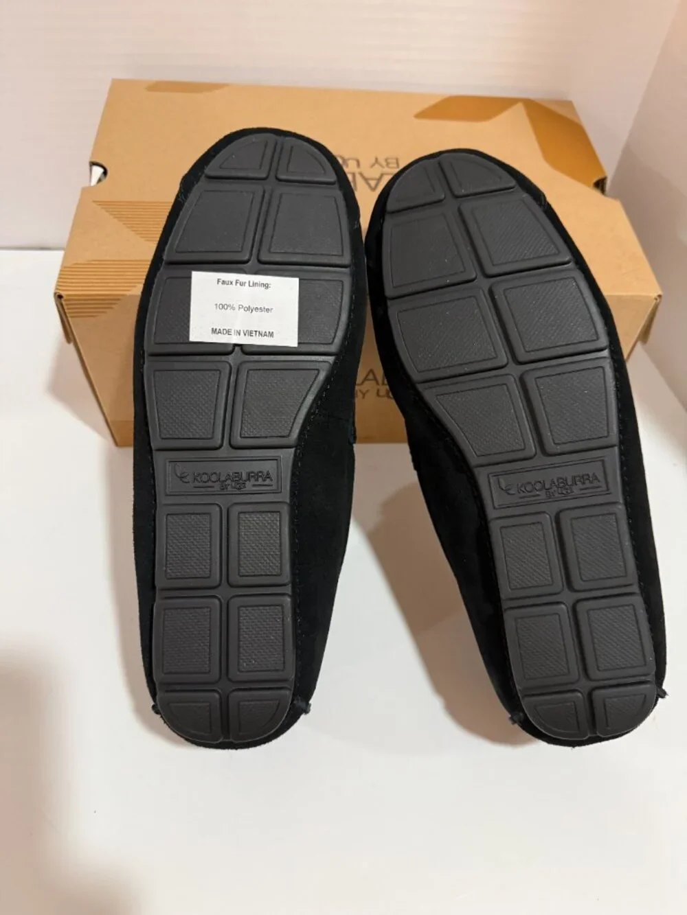 Koolaburra by UGG Tipton Black Slippers Men's Size 9 1105893 M/BLK BNIB